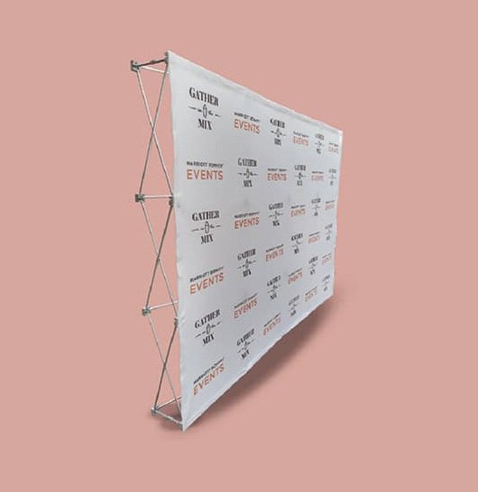 muro plegable step & repeat